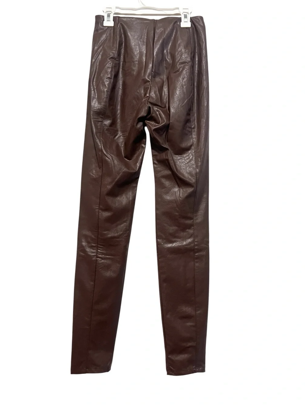 New with tags Lysse faux leather seamed legging. Size small in Cocoa Powder - Picture 2 of 7